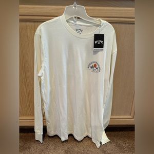Billabong adventure division white long sleeve